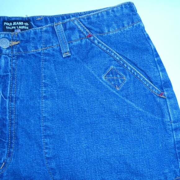 Ralph Lauren Casual Carpenter-Style Shorts - Blue - Picture 2 of 11